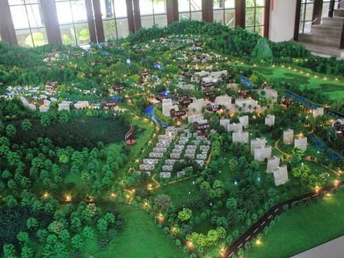 陇南陇南沙盘模型