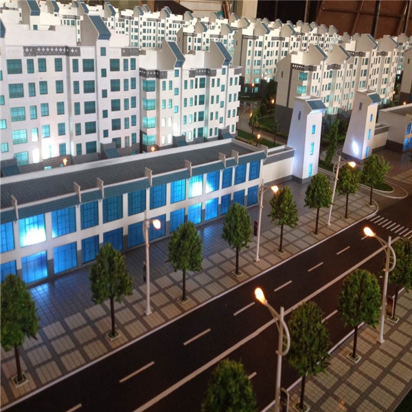 民勤陇南楼盘模型