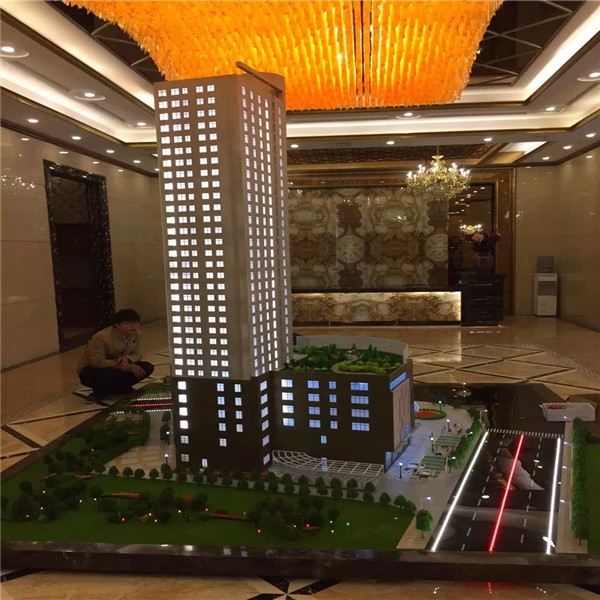 西北更大比例陇南楼盘模型展示