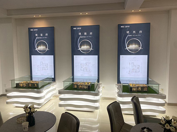 白银坤阳华府地产陇南户型模型