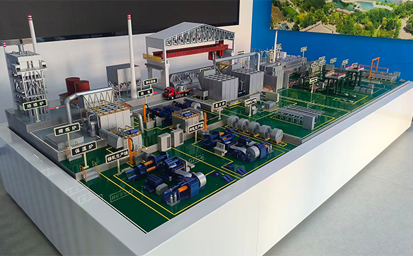 酒钢集团东铝厂-铝材生产线陇南机械模型 酒钢集团东铝厂-铝材生产线陇南机械模型